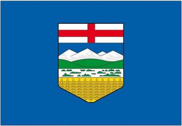 Fahnen Aufkleber Sticker Kanada - Alberta