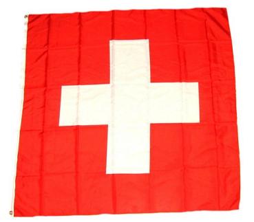 Fahne / Flagge Schweiz 90 x 90 cm