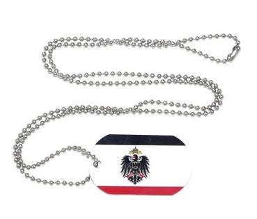 Dog Tag Fahne Kaiserreich Adler