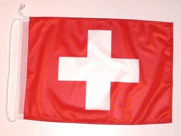 Bootsflagge Schweiz 30 x 45 cm