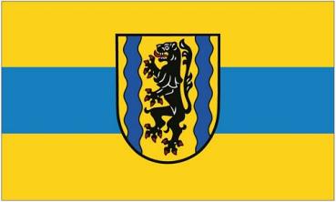 Fahne / Flagge Landkreis Nordsachsen 90 x 150 cm