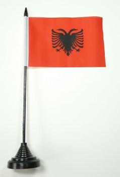 Tischflagge Albanien 10 x 15 cm