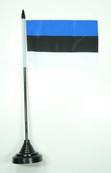 Tischflagge Estland 10 x 15 cm