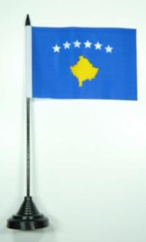 Tischflagge Kosovo 10 x 15 cm