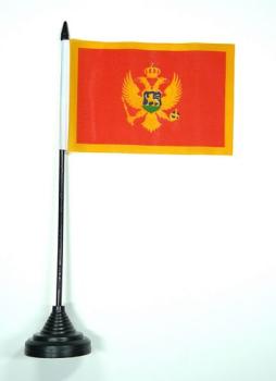 Tischflagge Montenegro 10 x 15 cm