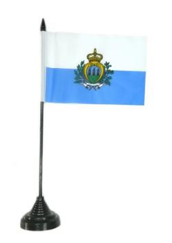 Tischflagge San Marino 10 x 15 cm