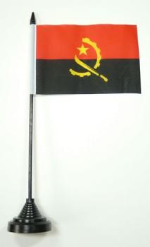 Tischflagge Angola 10 x 15 cm