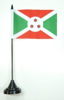 Tischflagge Burundi 10 x 15 cm