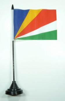 Tischflagge Seychellen 10 x 15 cm