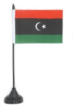 Tischflagge Libyen 10 x 15 cm