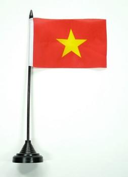 Tischflagge Vietnam 10 x 15 cm