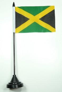 Tischflagge Jamaika 10 x 15 cm