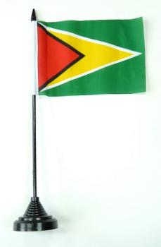 Tischflagge Guyana 10 x 15 cm