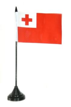 Tischflagge Tonga 10 x 15 cm