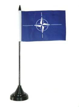 Tischflagge NATO 10 x 15 cm