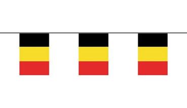 Flaggenkette Belgien 6 m