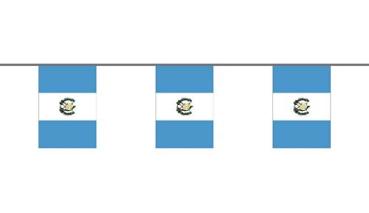 Flaggenkette Guatemala 6 m