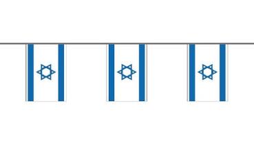 Flaggenkette Israel 6 m