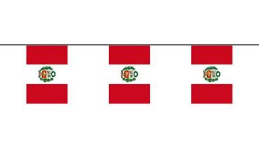 Flaggenkette Peru 6 m