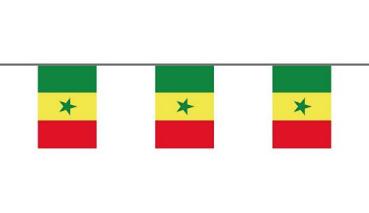 Flaggenkette Senegal 6 m