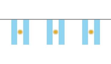 Flaggenkette Argentinien 6 m