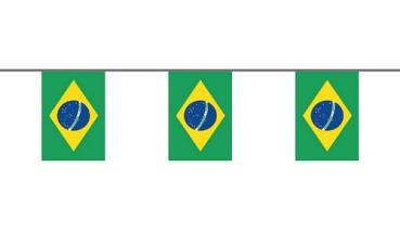 Flaggenkette Brasilien 6 m