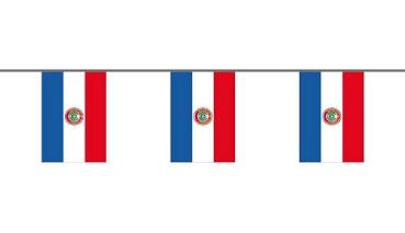 Flaggenkette Paraguay 6 m