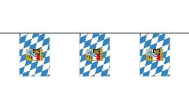 Flaggenkette Bayern Wappen 6 m