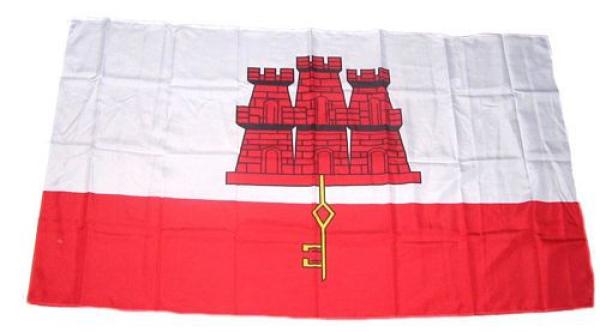 Fahne / Flagge Gibraltar 30 x 45 cm