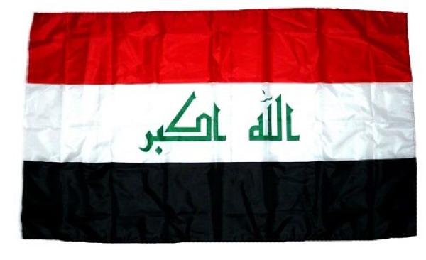 Fahne / Flagge Irak 30 x 45 cm