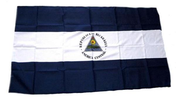 Fahne / Flagge Nicaragua 30 x 45 cm