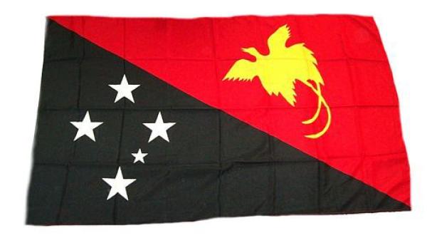 Fahne / Flagge Papua Neuguinea 30 x 45 cm