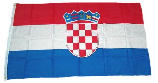 Fahne / Flagge Kroatien 60 x 90 cm