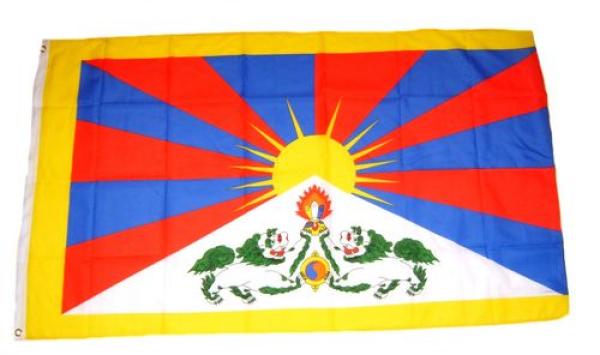 Fahne / Flagge Tibet 60 x 90 cm