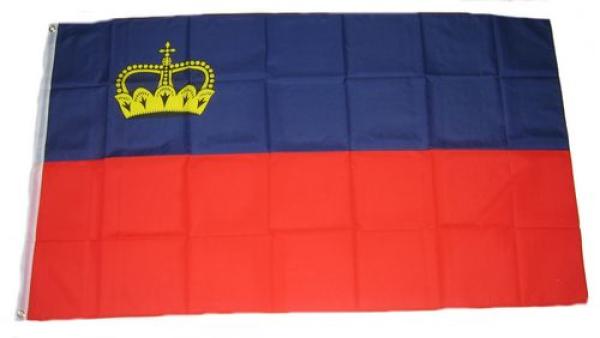 Fahne / Flagge Liechtenstein 60 x 90 cm