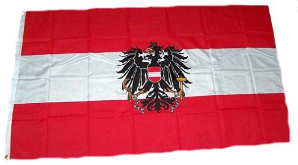 Fahne / Flagge Österreich Adler 60 x 90 cm