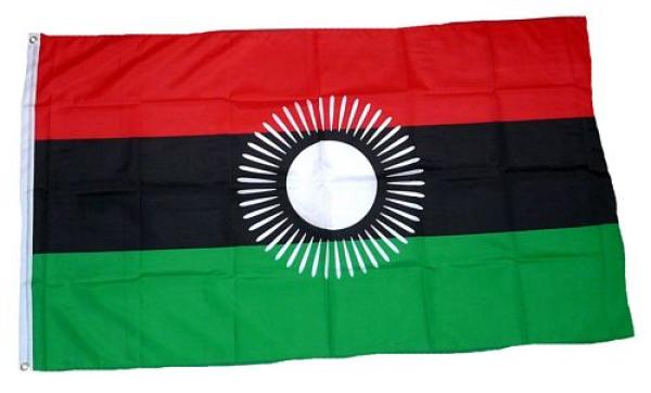 Fahne / Flagge Malawi alt 60 x 90 cm