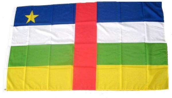 Fahne / Flagge Zentralafrika 60 x 90 cm