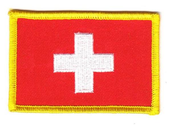 Fahnen Aufnäher Schweiz