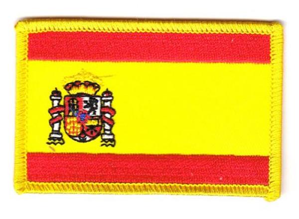 Fahnen Aufnäher Spanien