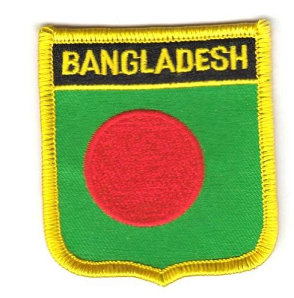 Wappen Aufnäher Fahne Bangladesch