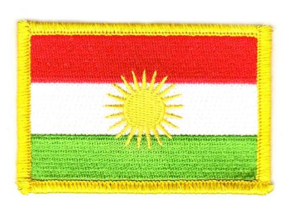 Fahnen Aufnäher Kurdistan