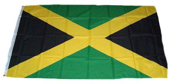 Fahne / Flagge Jamaika 60 x 90 cm