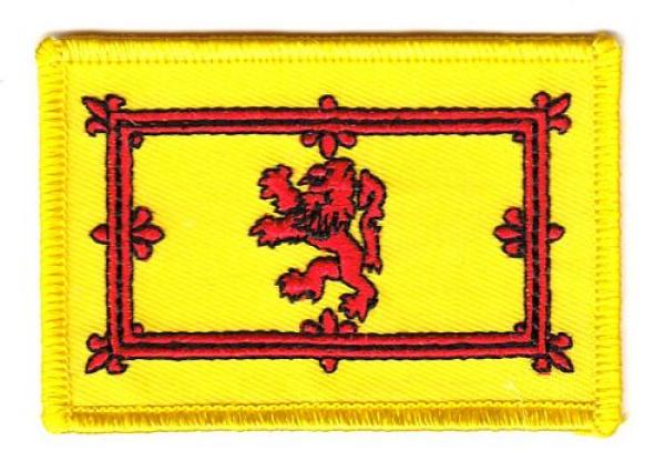 Fahnen Aufnäher Schottland Royal