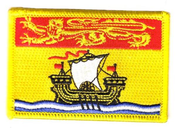 Fahnen Aufnäher Kanada - New Brunswick