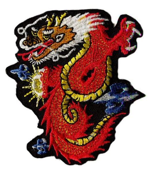 Aufnäher Patch Chinesischer Drache