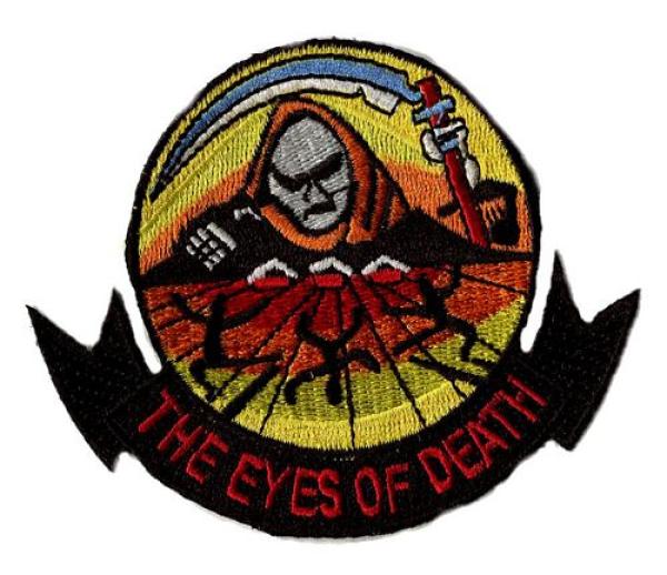 Aufnäher Patch Sensenmann Eyes of Death