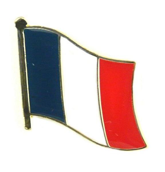 Fahnen Anstecker Pin Frankreich