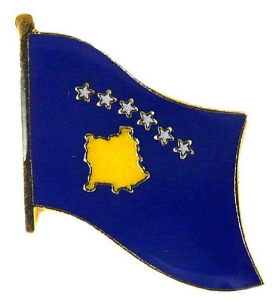 Fahnen Anstecker Pin Kosovo