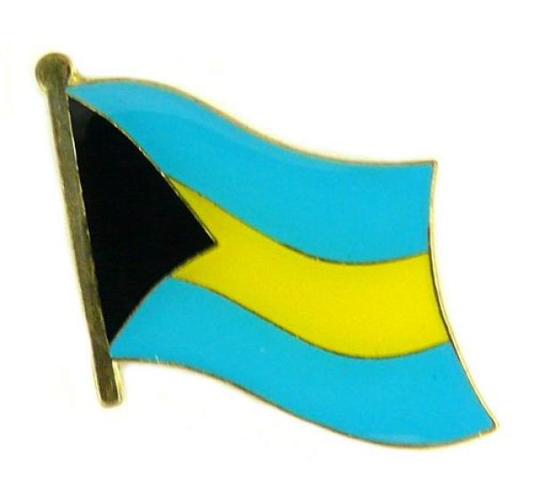 Fahnen Anstecker Pin Bahamas